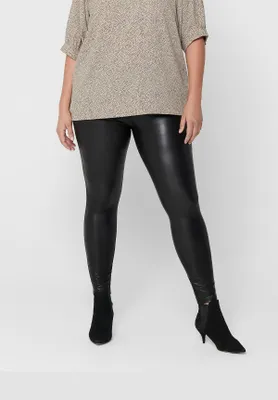 Produktbild von Elegante Coated Leggings Curvy Lederoptik Hose CARROOL  | 42-44