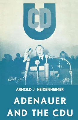 Obrázok produktu pre Adenauer and the CDU
