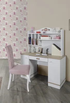 Produktbild von Jugendzimmer Möbel Kinderzimmer Holz Schreibtisch Regale Möbel Design