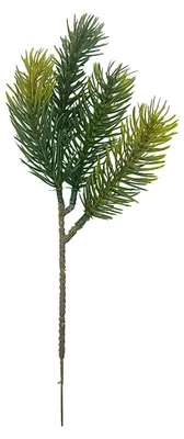 Produktbild von Künstliche Tannenzweige mit 4 Trieben. Ca 23cm. SET mit 24 Stück.