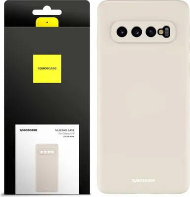 Produktbild von Spacecase Silikonhülle Galaxy S10 Knochen