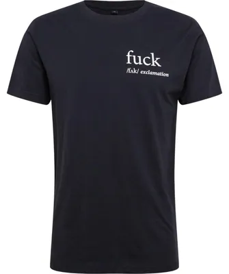 Obrázok produktu pre Mister Tee – Pánske tričko „FCK“ TN2098 (M) (čierne)