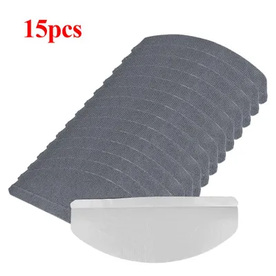 Produktbild von 15 tlg Stufenmatten Treppenschutz Treppenauflage Selbstklebend 65x21x4cm grau