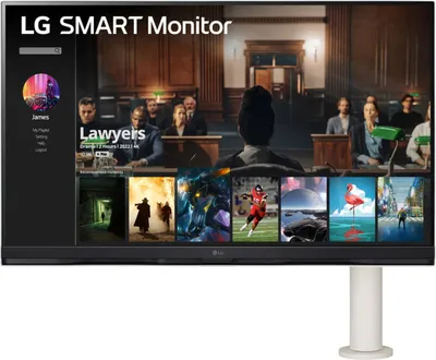 Zdjęcie produktu dla LG 32SQ780S-W, 81,3 cm (32"), 3840 x 2160 px, 4K Ultra HD, 5 ms, Biały