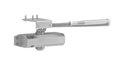 Immagine prodotto di Chiudiporta Yale DC3500 EN 2/3/4, con braccio e piastra parallela, argento