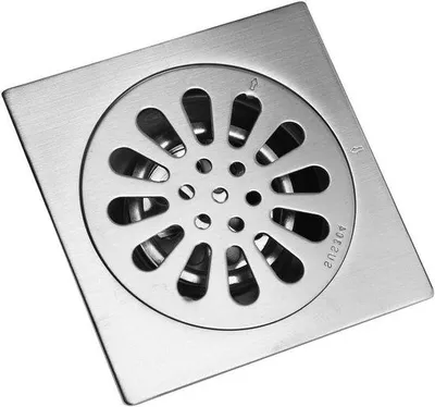 Produktbild von RVS-Dusche-Abfluss - Anti-Badegeschwefel - Badzimmer-Einbau