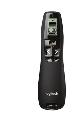 Produktbild von Logitech Professional Presenter R700, RF, USB, 30 m, Schwarz