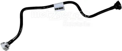 Productafbeelding van Koelslang linksboven, METZGER, geschikt voor onder andere AUDI A4
