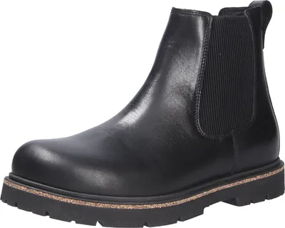 Produktbild von Birkenstock Highwood Chelsea Leder Herren Stiefel Schwarz