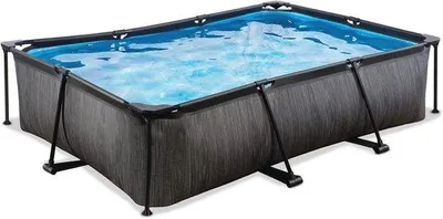 Produktbild von Famanu Rechteckiges Schwimmbecken mit Filterpumpe - 300x200x65cm