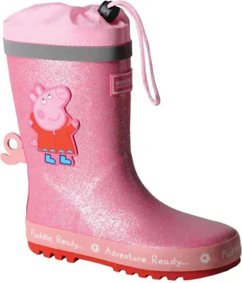 Produktbild von Regatta Peppa Puddle Welly Stiefel Rosa EU 28 Mädchen Rosa EU 28