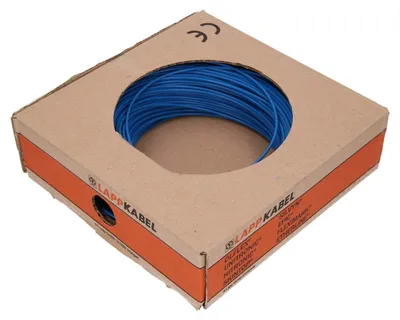Immagine prodotto di 10 metri Lapp 4520023 H07V-K 4 mm² blu I Cavo di cablaggio I Cavo flessibile I PVC a filo singolo I Treccia 4 mm² I Cablaggio