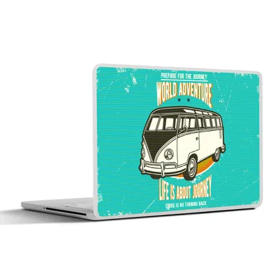 Produktbild von MuchoWow® Laptop Aufkleber Sticker Cover Oldtimer - Oldtimer - Auto 30x21 cm - Sticker für Laptop - Selbstklebend