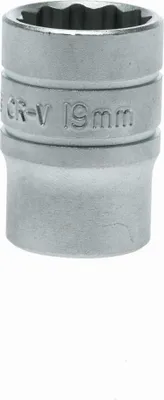 Produktbild von 12-kant Steckschlüsseleinsatz mit 1/2" Antrieb 19 mm
