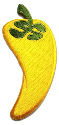 Obrázek produktu pro Pepperonis Spicy - záplata, nažehlovací, nažehlovací záplata, aplikace, záplata, nažehlovací, Velikost: 5,5 x 12,3 cm