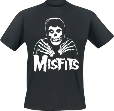 Produktbild von Misfits T-Shirt Herren Misfits Skull schwarz M
