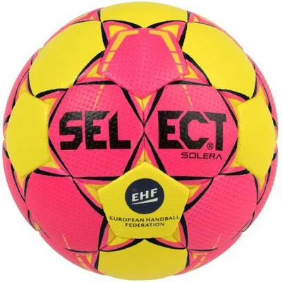 Produktbild von Select - "Solera 2018" Handball Kontrast MR362 (3) (Gelb/Pink)