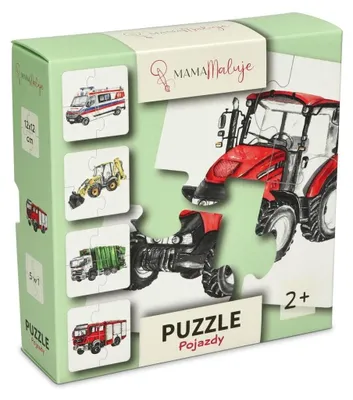 Image de Puzzle 4 pièces Véhicules
