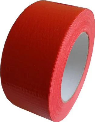 Produktbild von 5 Rollen Klebeband Gewebeband Panzerband Panzertape 50m X 48mm rot