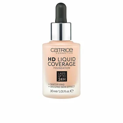 Produktbild von CATRICE HD Liquid Coverage, Tropfflasche, Flüssigkeit, Universal, Mattierend, Alle Hauttöne, Beige