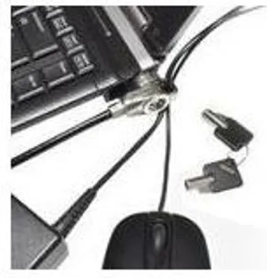 Productafbeelding van Compulocks CL20T-xTrap, platte sleutel, staal, zwart, zilver