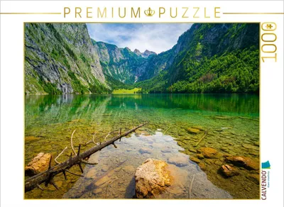 Produktbild von CALVENDO Puzzle Obersee im Sommer | 1000 Teile Lege-Größe 64x48cm Foto-Puzzle für glückliche Stunden
