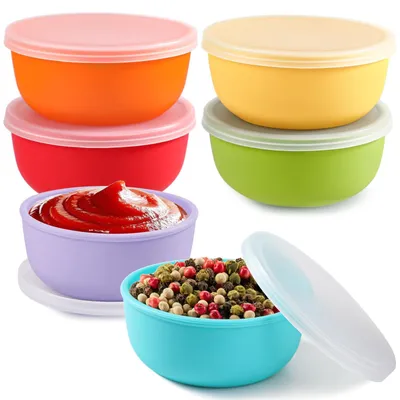 Immagine prodotto di webake, ciotole in silicone, set da 6 pezzi, piccole ciotole