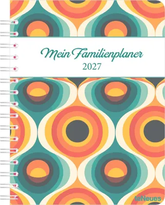 Produktbild von Familienplaner-Buch Vintage 2027