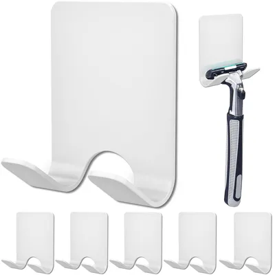 Produktbild von Set aus 6 Rasierhaltern für die Dusche