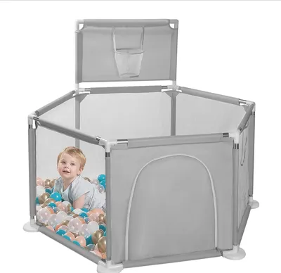 Produktbild von Tavalax Laufgitter – Schnell zusammenklappbarer Laufstall mit Basketball Tavalax, grau – . | hochwertige Ausstattung für den Alltag | durchdachte Funktionen und komfortable Nutzung | modernes Design mit Blick auf praktische Details | vielseitig einsetzbar und übersichtlich beschrieben | klare Produktinformationen für eine gut überlegte Auswahl | interessante Lösung für Alltag, Zuhause und Freizeit | Tavalax Konzept mit Fokus auf Funktion, Handhabung und zeitgemäße Gestaltung