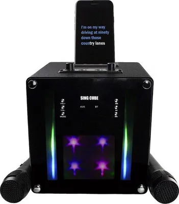 Obrázek produktu pro Bluetooth karaoke sada s dvojitým mikrofonem