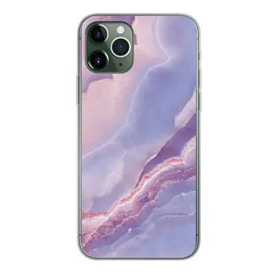 Produktbild von MuchoWow® Handyhülle Schutzhülle Hülle für iPhone 11 Pro Kalkstein - Naturstein - Mineralien Silikon Softcase Handy Hülle - Handy