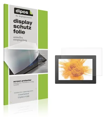 Image de 2x Film de protection d'écran pour CrossControl CCpilot V1200 protecteur antireflet dipos