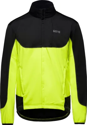 Produktbild von GORE Fahrrad-Thermojacke - C5 GWS THERMO - Gelb/Schwarz L