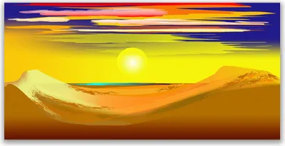 Produktbild von Glasbilder 120x60 Wandbild Druck auf Glas Wüste Kunst