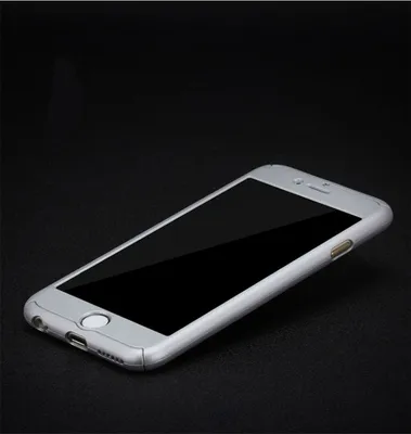 Produktbild von Handyhülle Schutzhülle für Samsung Galaxy S7 Full Case Cover Displayschutz 360 Silber