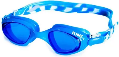 Produktbild von Funky Trunks Star Swimmer Slushee Swirl Kinderschwimmbrille Blau  Jungen,Mädchen Blau One Size