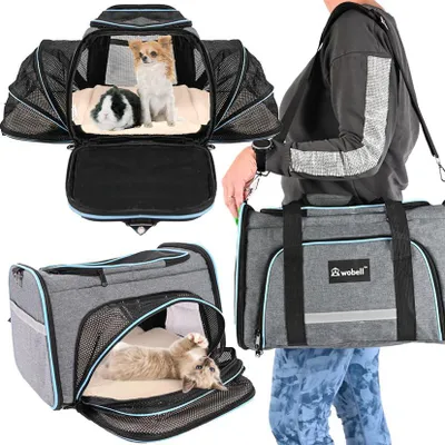 Immagine prodotto di Borsa Per Trasportatore Di Cani E Gatti Espandibile Fino A 8 Kg