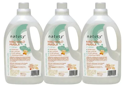 Immagine prodotto di Detersivo per bucato Natuty con profumo di limone, 1,5 litri, confezione  da 3 pezzi