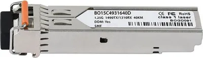 Zdjęcie produktu dla Kompatybilny transceiver Alaxala SFP-BX4D BlueOptics BO15C4931640D SFP, LC-Simplex, 1000BASE-BX-D, światłowód jednomodowy, TX1490nm/RX1310nm, 40KM, DDM, 0°C/+70°C (SFP-BX4D-BO)