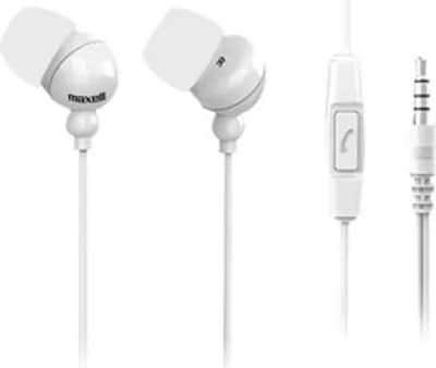 Obrázok produktu pre Maxell 303760, Kábel, 20 - 23000 Hz, Hovor / hudba, Slúchadlá s mikrofónom, Biela