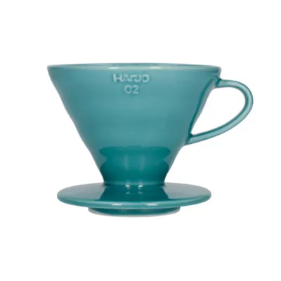 Obrázok produktu pre HARIO Dripper V60-02 držiak filtra kávovaru CERAMIC tyrkysový