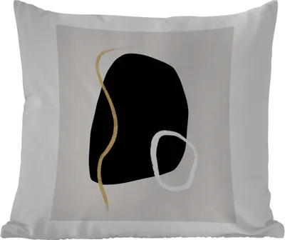 Produktbild von MuchoWow® Outdoor Kissen - Minimalismus - Abstrakt - Design - 50x50 cm - Wetterfest - Lounge Kissen - Komfortabel - Kissen mit Bild
