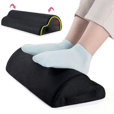 Image de Omgoods - Repose-pieds ergonomique et réglable avec base antidérapante