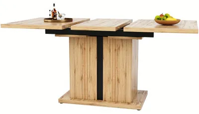 Productafbeelding van Uitklaptafel - Klaptafel - Inklapbare Tafel - Vouwtafel - Eettafel - Uitschuifbaar 119-158,5 cm