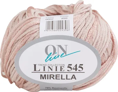 Produktbild von ONline Wolle Mirella, Linie 545 Farbe 02