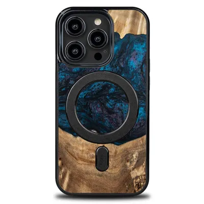 Produktbild von Bewood Einzigartige Hülle für iPhone 15 Pro - Planeten - Neptun mit MagSafe