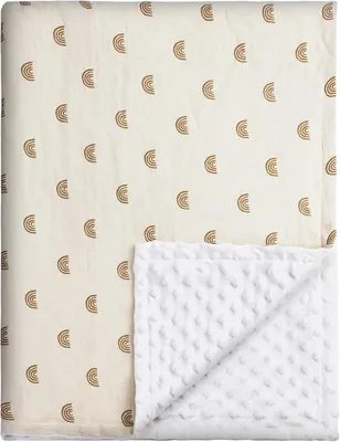 Zdjęcie produktu dla Miękki kocyk dla dzieci, 75 x 100 cm, idealny do łóżeczka i wózka dziecięcego