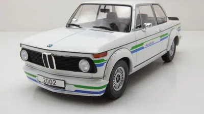 Produktbild von MCG 18409R BMW 2002 Alpina 1973 weiß Dekor 1:18