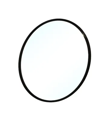 Obrázek produktu pro Kulaté zrcadlo Grace v rámu - 80 cm - černá